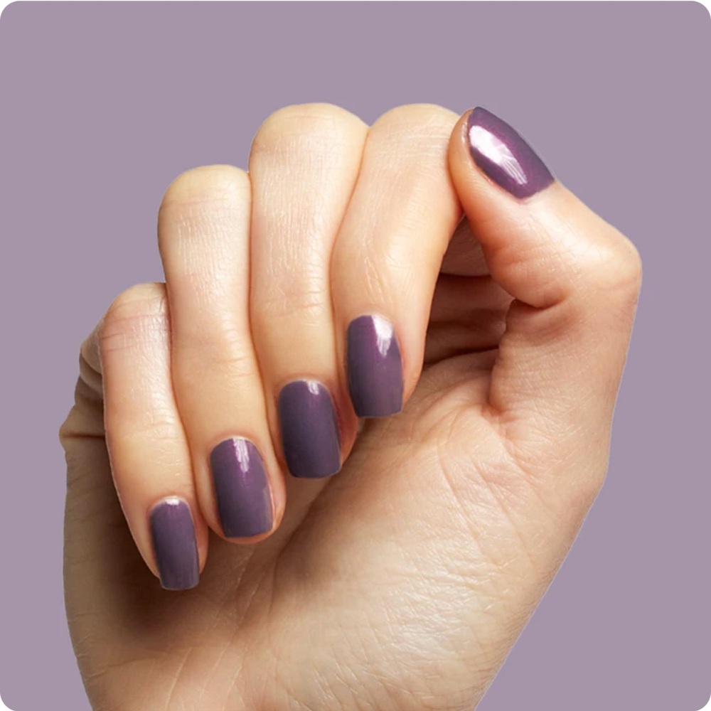 Twilight | Olive & June Quick Dry Nail Polish, Deep Purple Mauve, 0.3 oz. - Picture 2 of 4